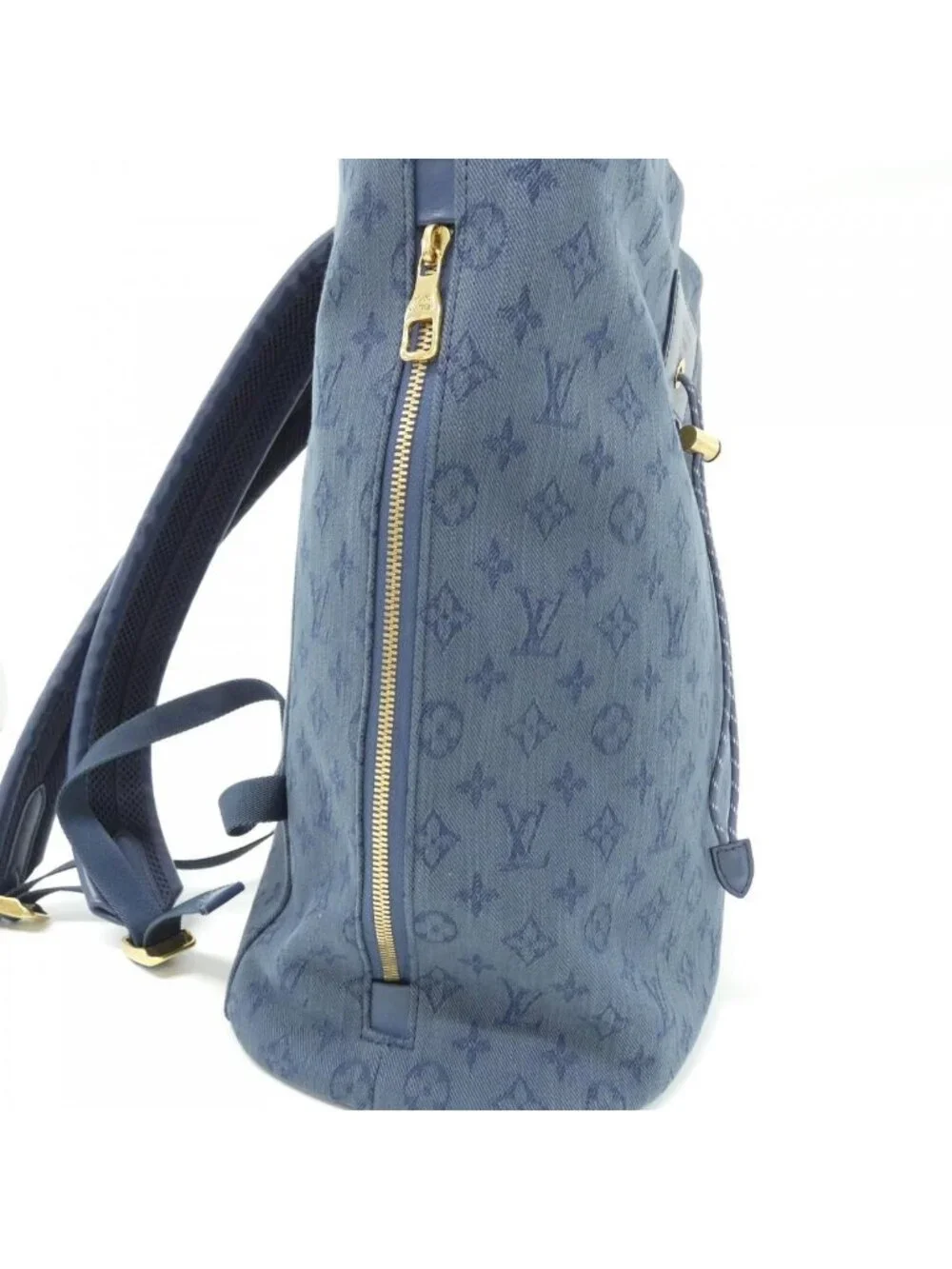 Louis Vuitton Monogram Denim Chalk Backpack